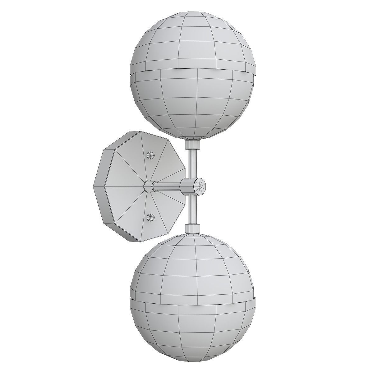 Chandelier 3d model collection 100 pieces Low-poly 3D model_54