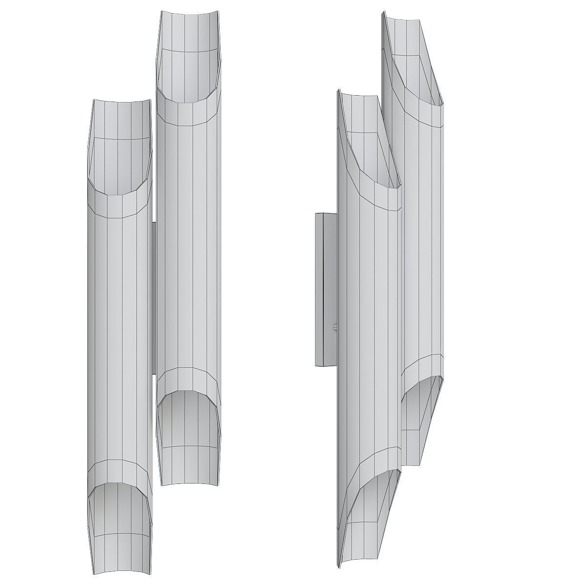 Chandelier 3d model collection 100 pieces Low-poly 3D model_19