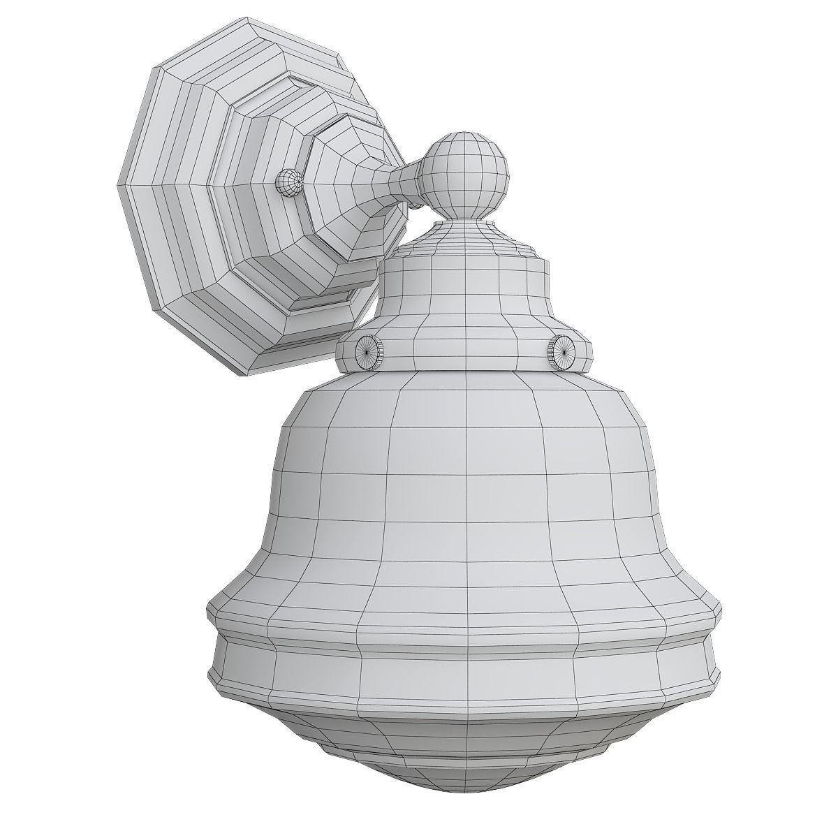 Chandelier 3d model collection 100 pieces Low-poly 3D model_42