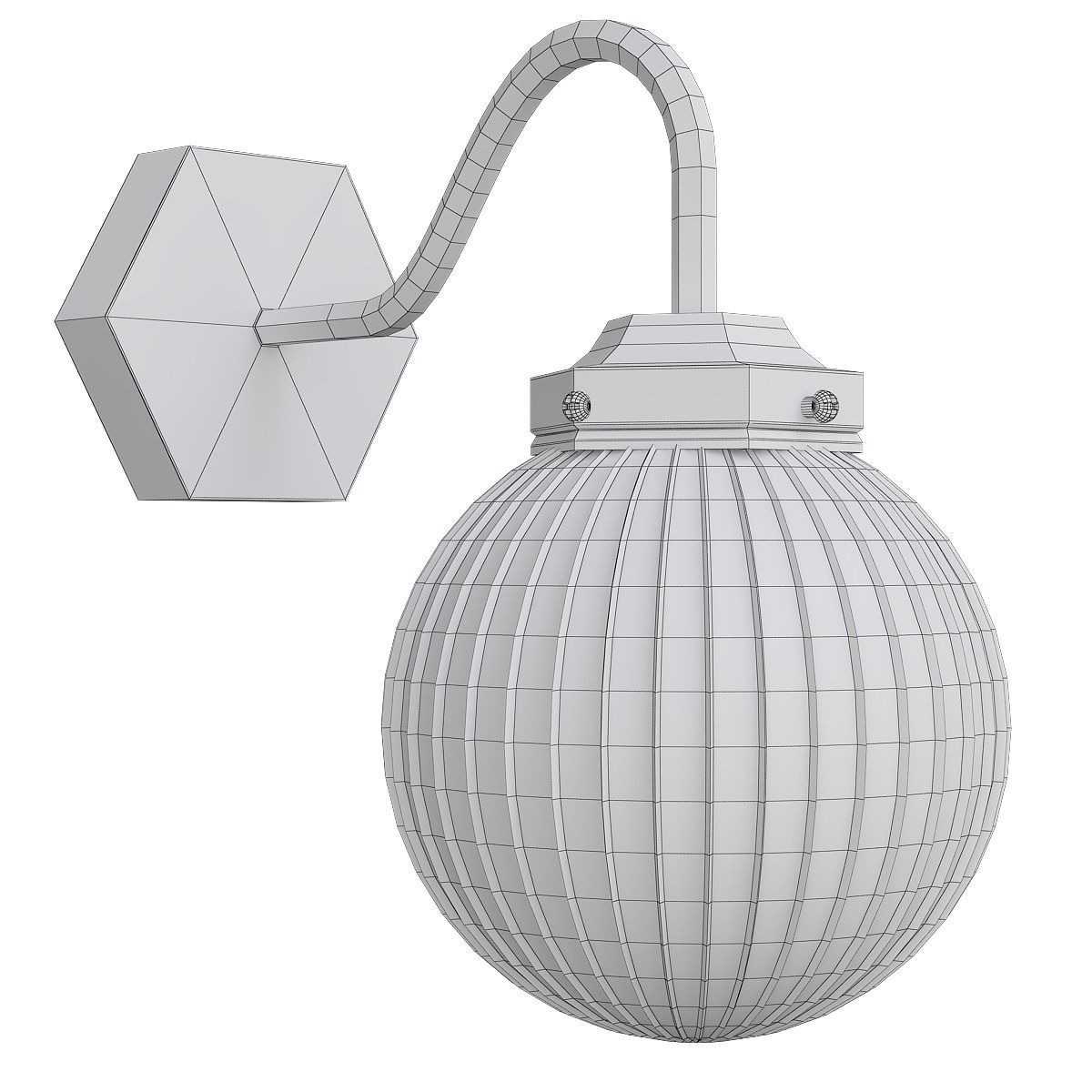 Chandelier 3d model collection 100 pieces Low-poly 3D model_139