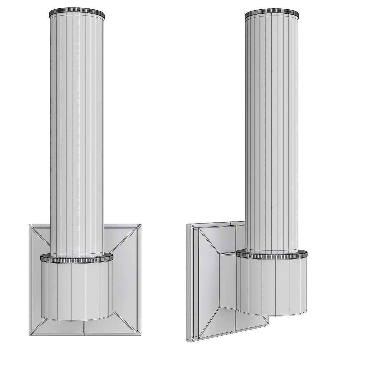 Chandelier 3d model collection 100 pieces Low-poly 3D model_59