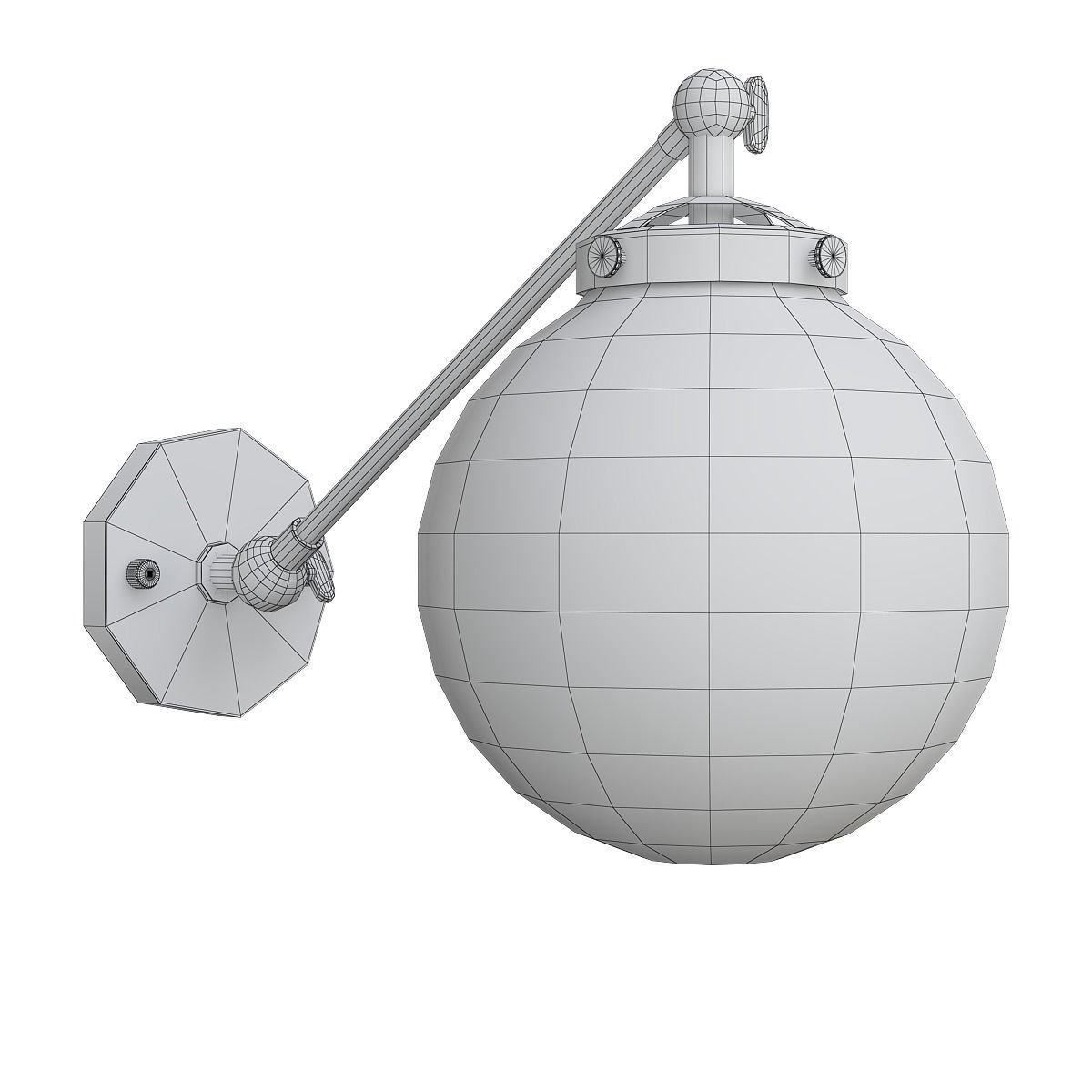 Chandelier 3d model collection 100 pieces Low-poly 3D model_22