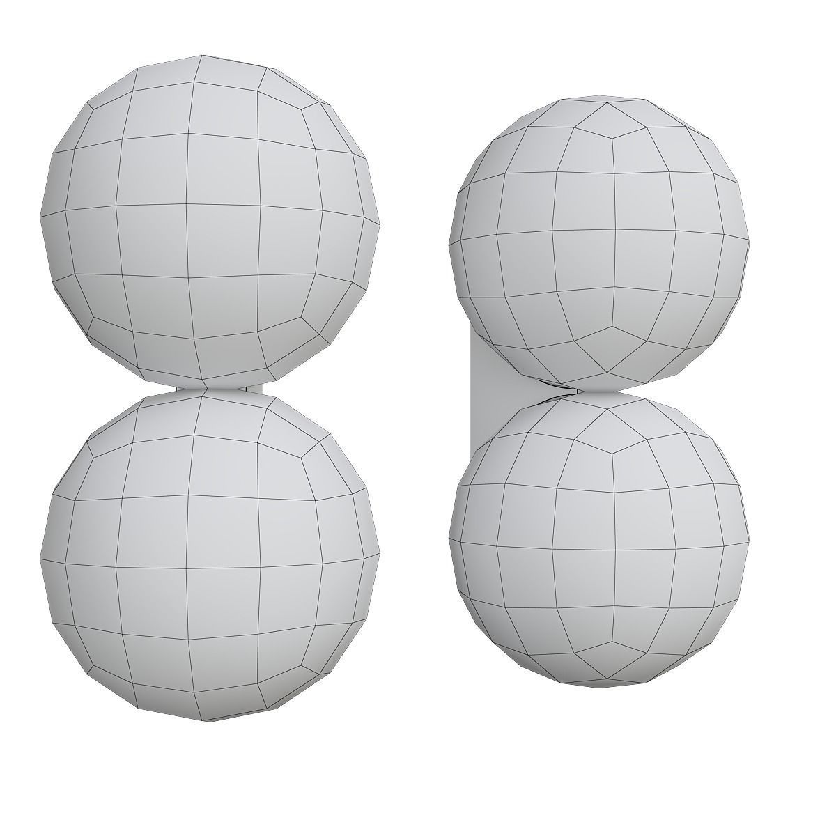 Chandelier 3d model collection 100 pieces Low-poly 3D model_105