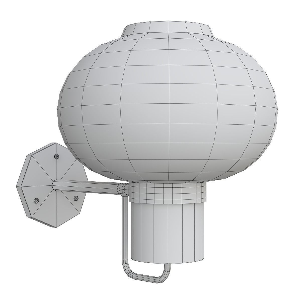 Chandelier 3d model collection 100 pieces Low-poly 3D model_142