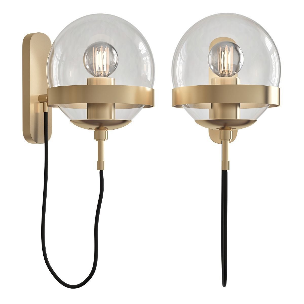 Chandelier 3d model collection 100 pieces Low-poly 3D model_18