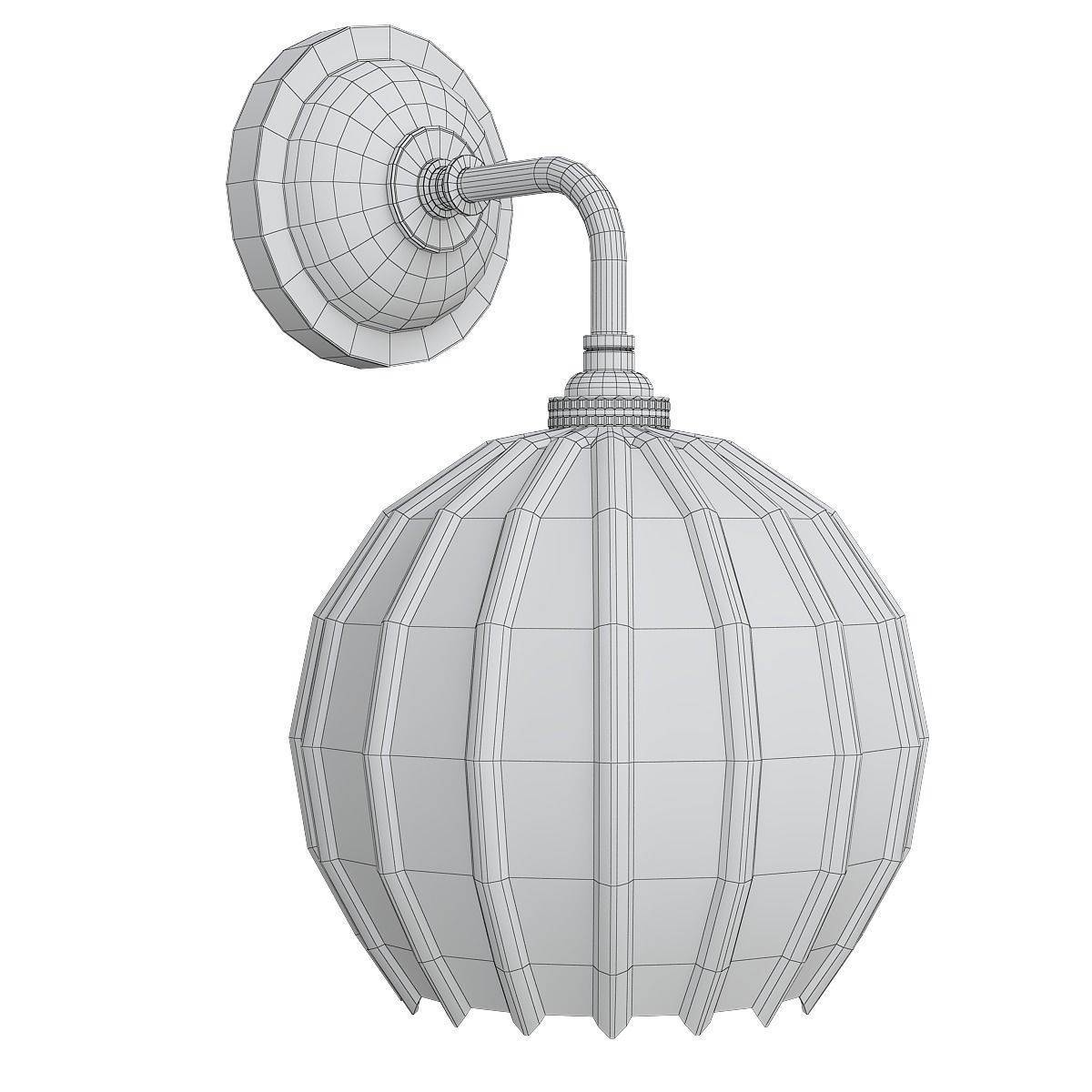 Chandelier 3d model collection 100 pieces Low-poly 3D model_52