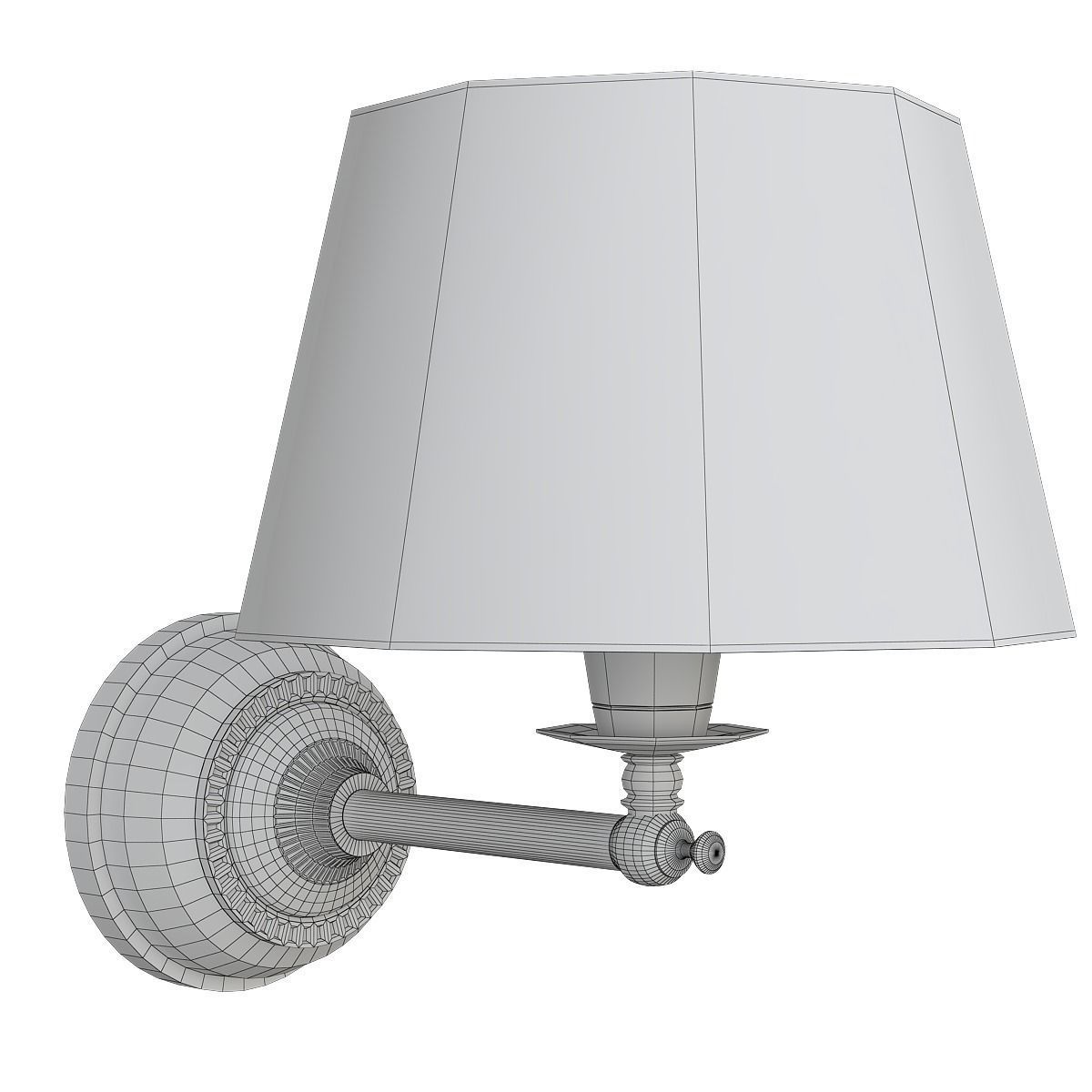 Chandelier 3d model collection 100 pieces Low-poly 3D model_37