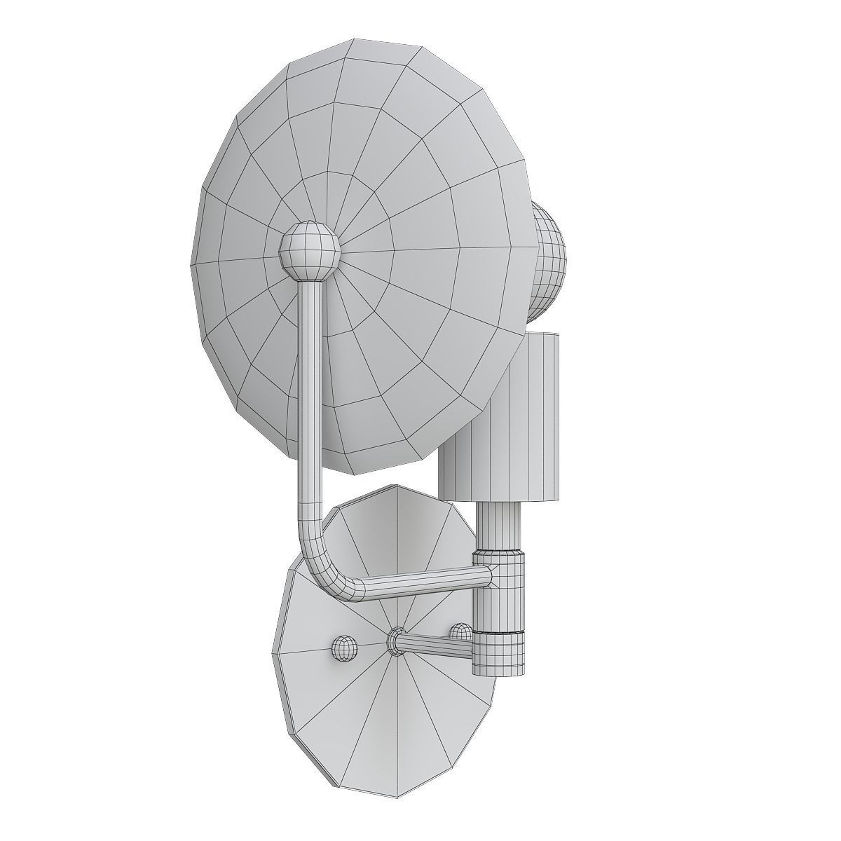 Chandelier 3d model collection 100 pieces Low-poly 3D model_92