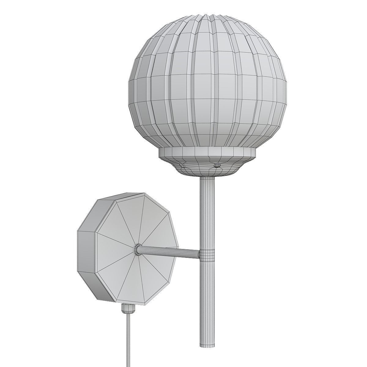 Chandelier 3d model collection 100 pieces Low-poly 3D model_28