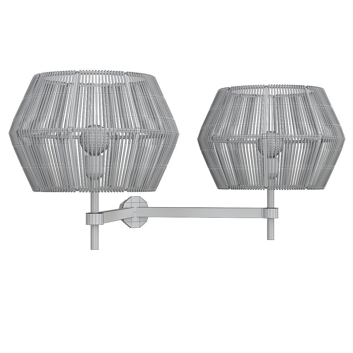 Chandelier 3d model collection 100 pieces Low-poly 3D model_110