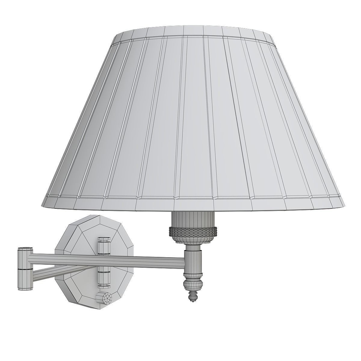 Chandelier 3d model collection 100 pieces Low-poly 3D model_48