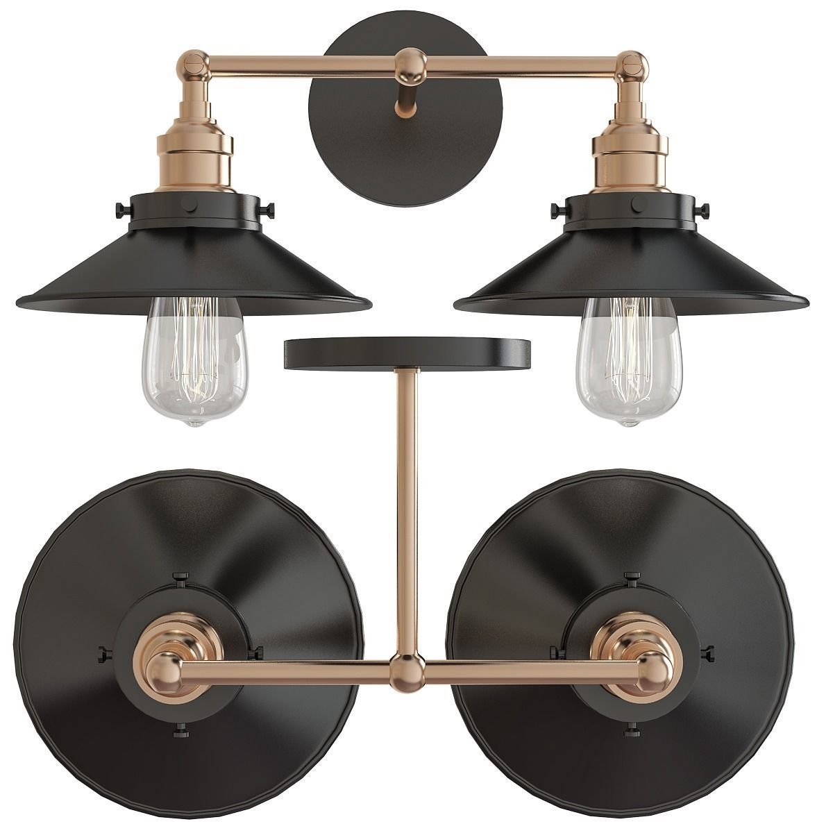 Chandelier 3d model collection 100 pieces Low-poly 3D model_66