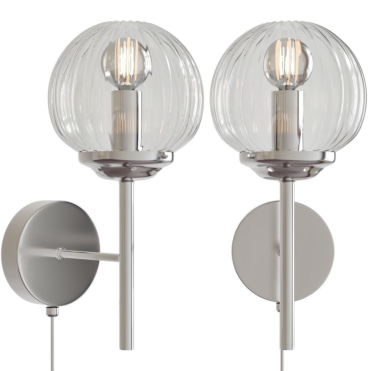 Chandelier 3d model collection 100 pieces Low-poly 3D model_29