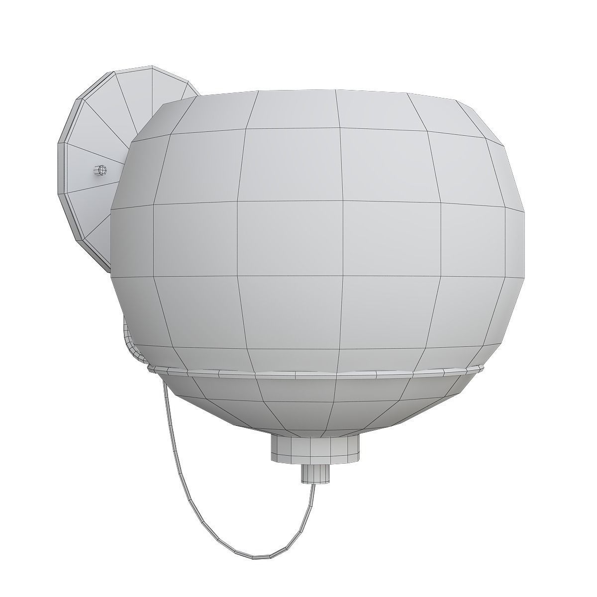 Chandelier 3d model collection 100 pieces Low-poly 3D model_123