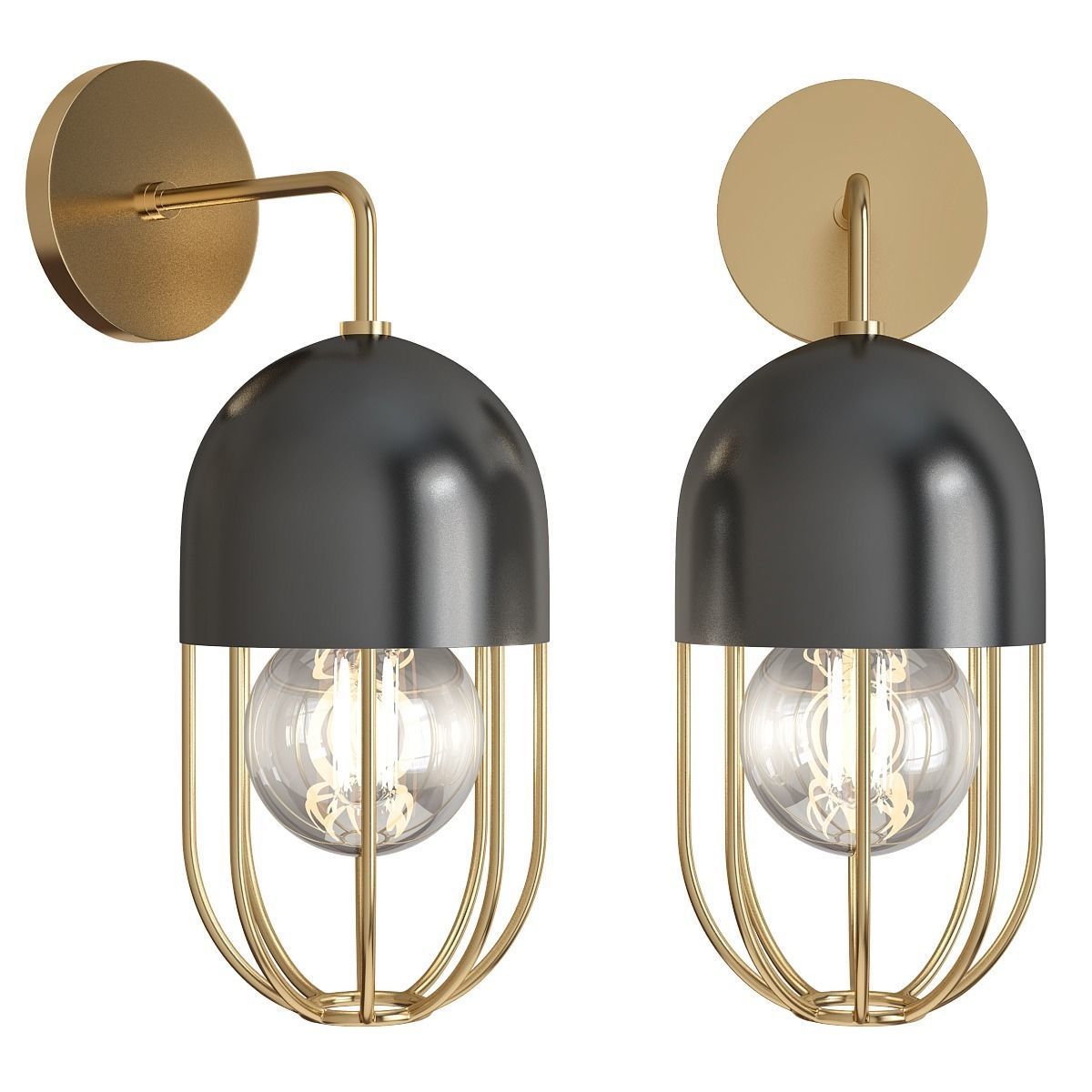 Chandelier 3d model collection 100 pieces Low-poly 3D model_101