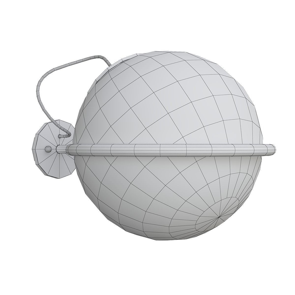 Chandelier 3d model collection 100 pieces Low-poly 3D model_69