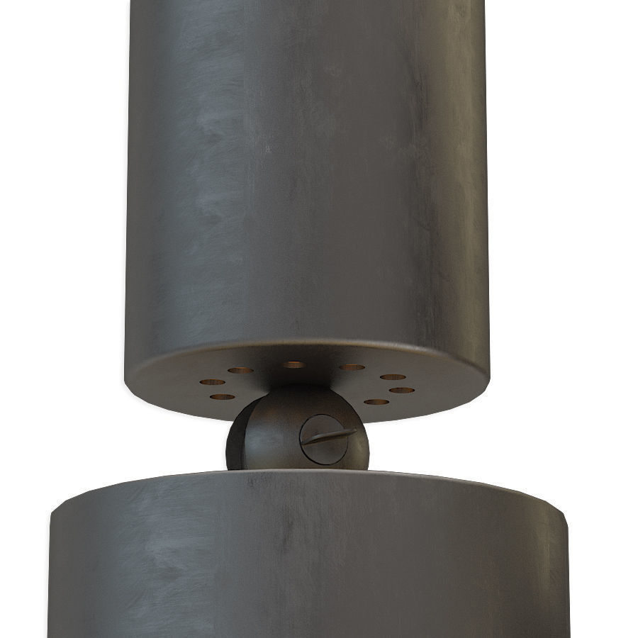 Cylinder Up table Light By Apparatus 3D model_4