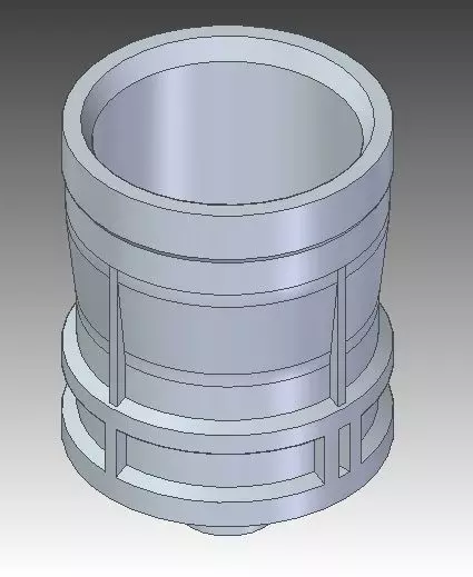 dellorto 40mm venturi 3D model_0