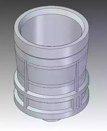 dellorto 40mm venturi 3D model