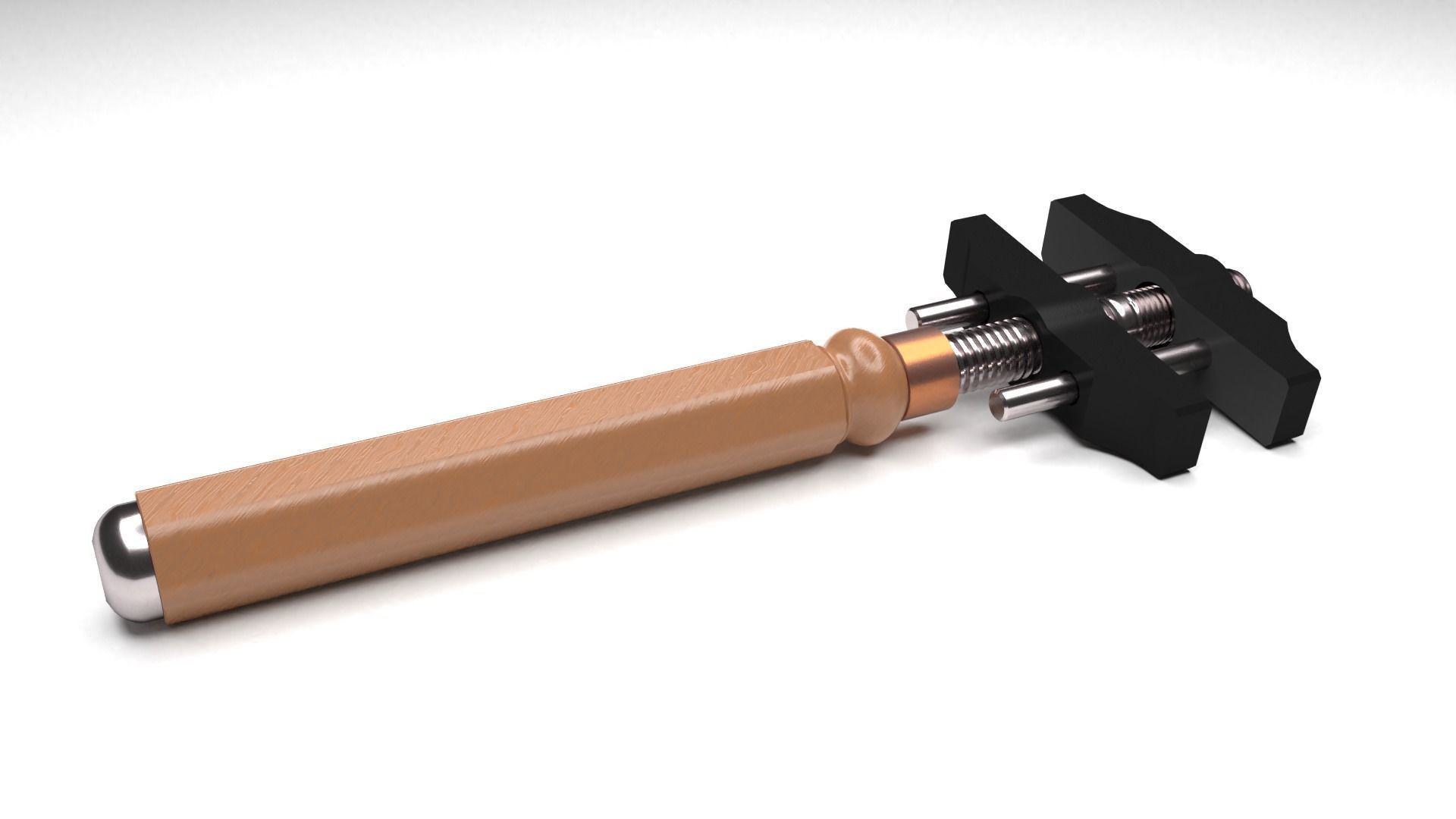 wrench with romanian mechanizm 3D model_1