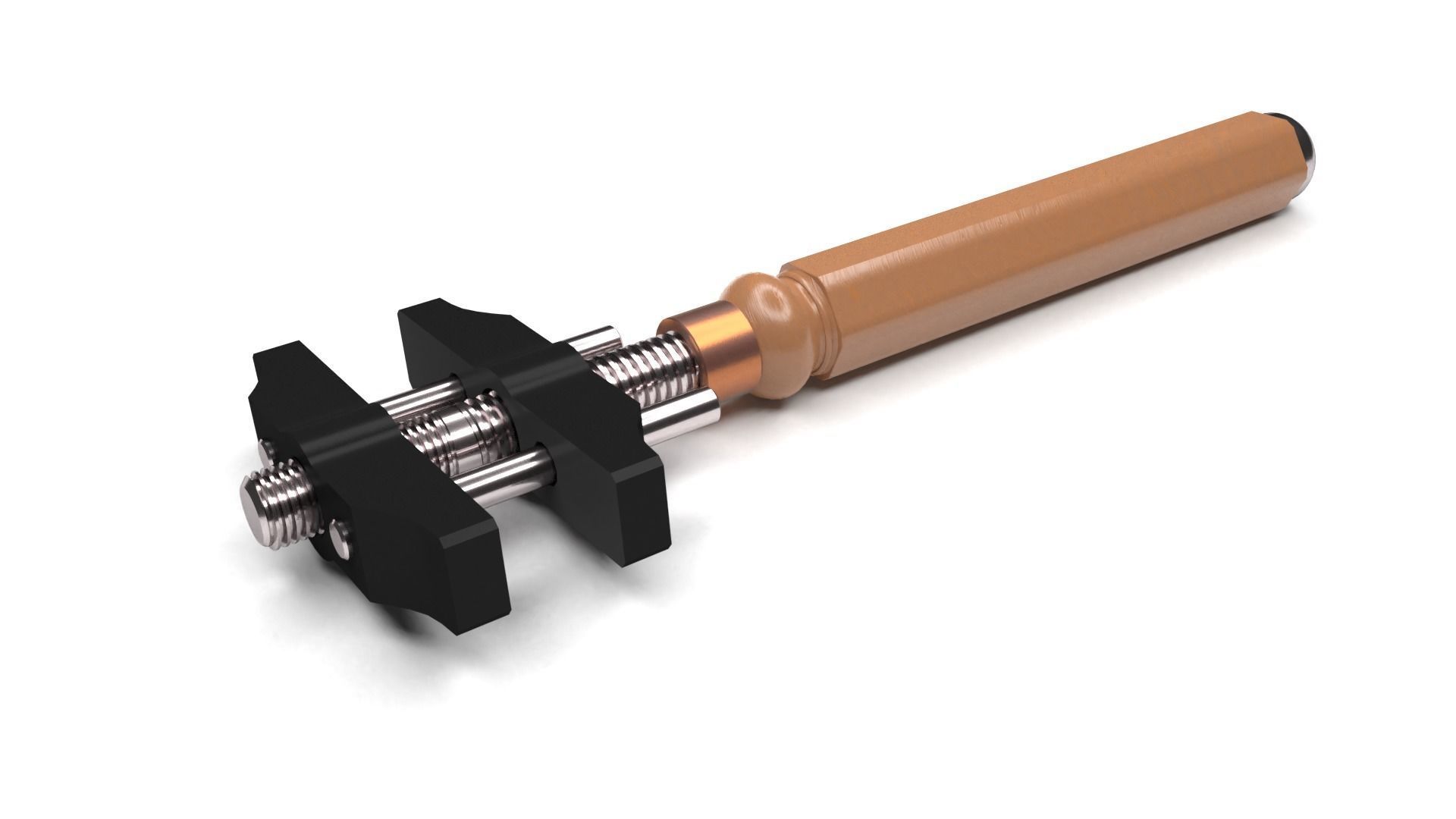 wrench with romanian mechanizm 3D model_2