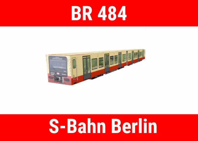 Siemens Baureihe 484 - S Bahn Hamburg 3D model