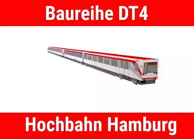 Bombardier DT4 - Hochbahn Hamburg