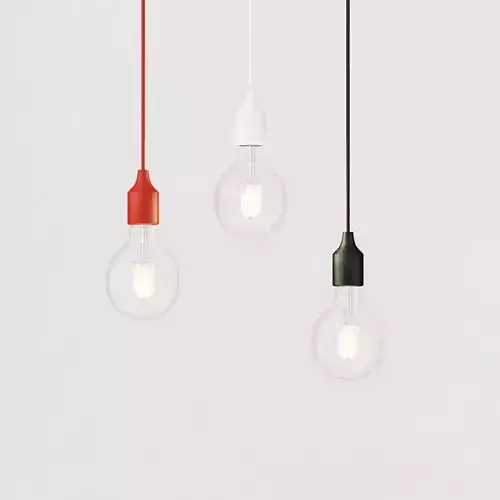 Muuto E27 Pendant Lamp with Light Bulb