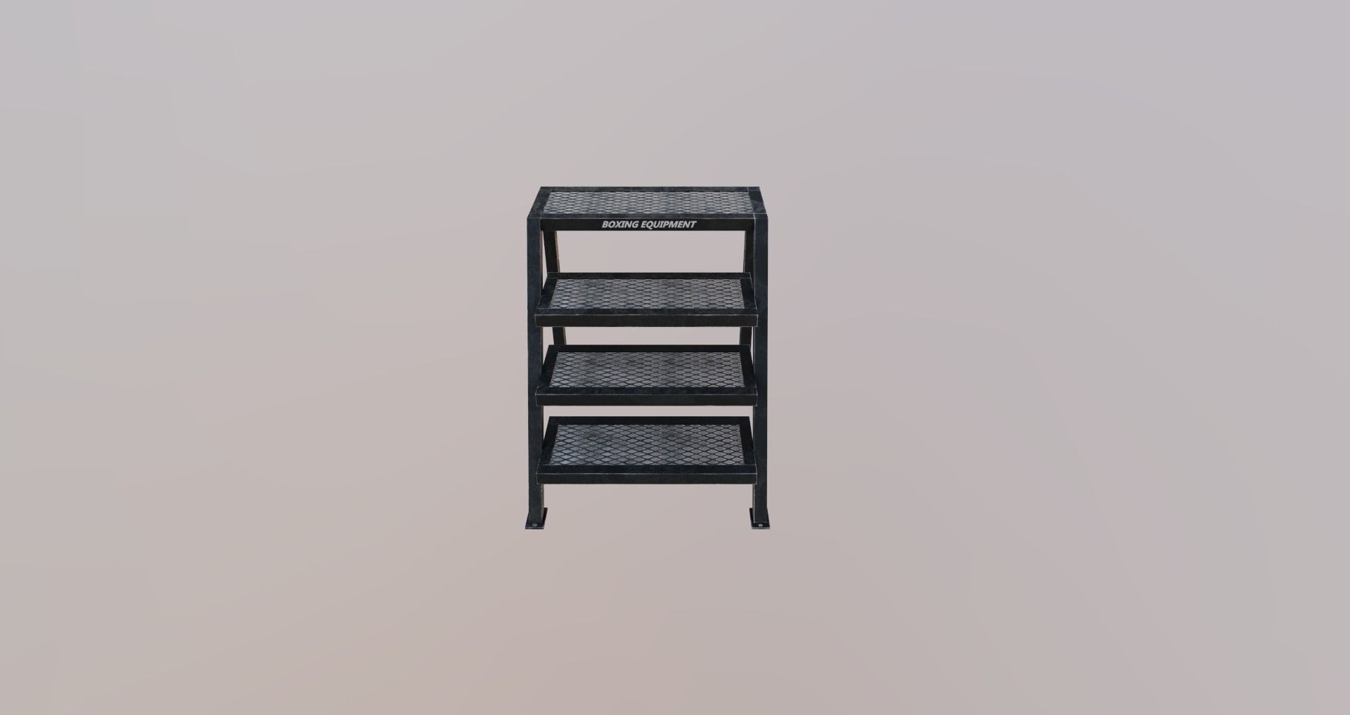 Low-Poly Boxing Arena Low-poly 3D model_15