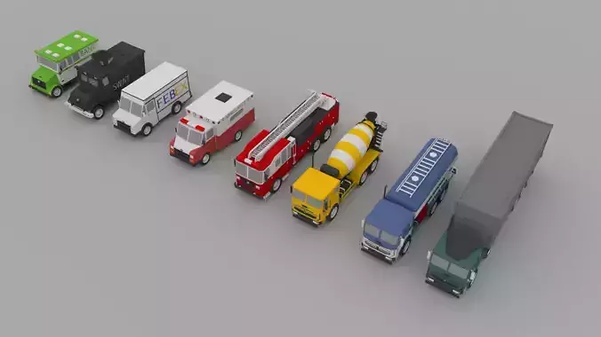 3D vehicle Model Collection