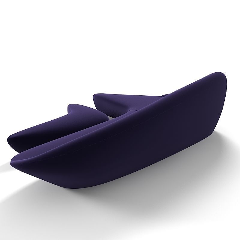 Zaha Hadid Moon System Sofa Furniture 3D model CGTrader