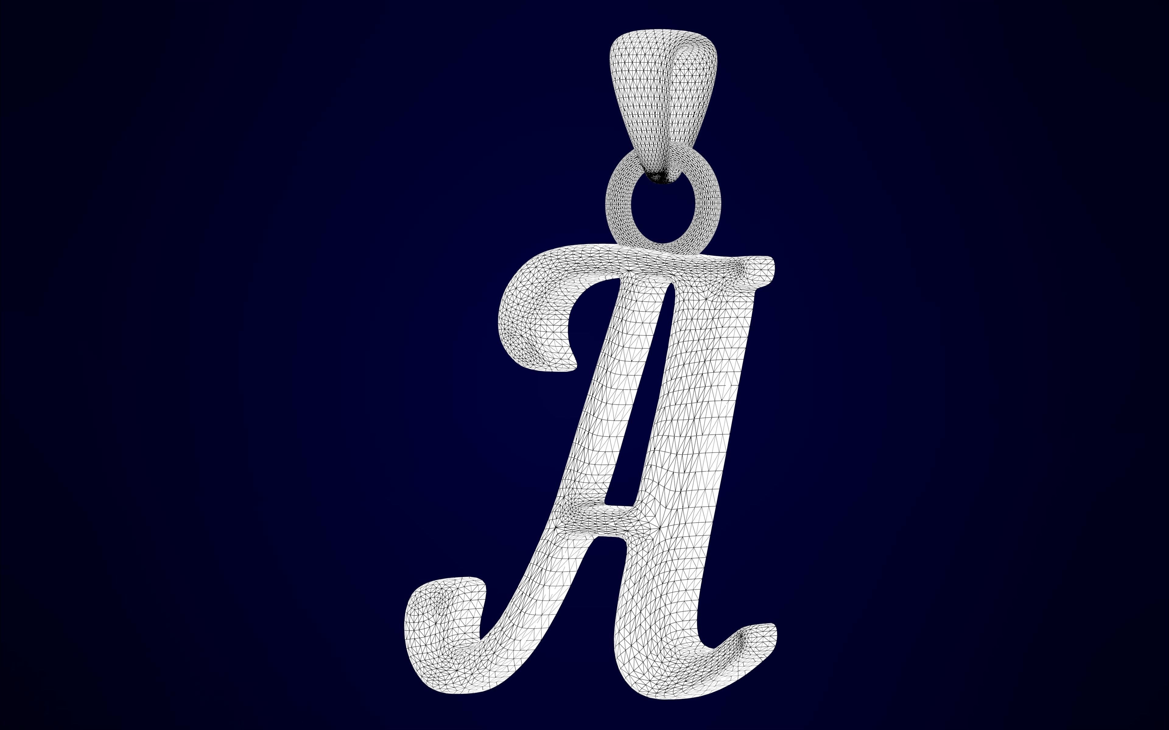 Nautilus Pompilius Font A Pendant 3D print model_8