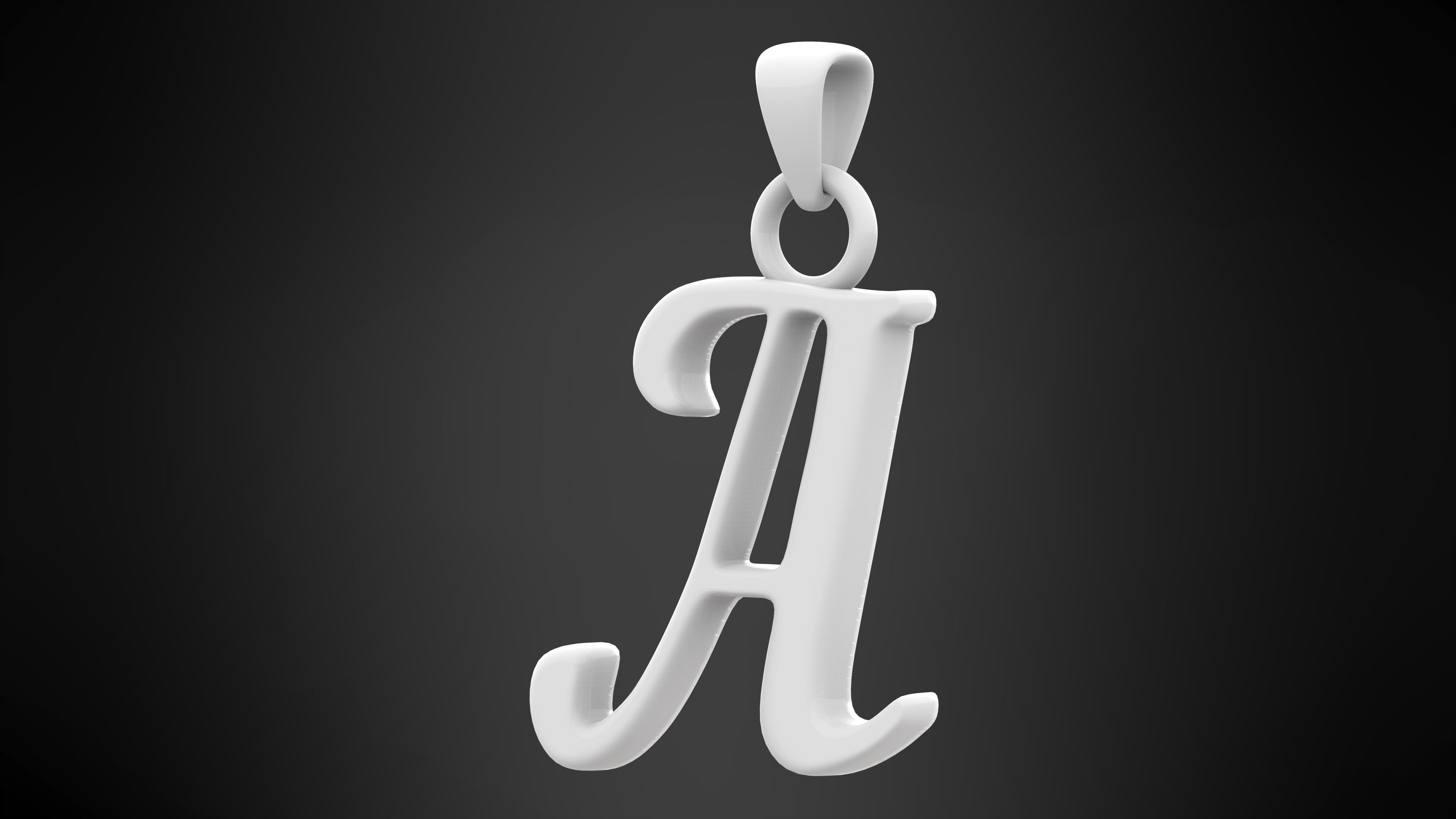 Nautilus Pompilius Font A Pendant 3D print model_4