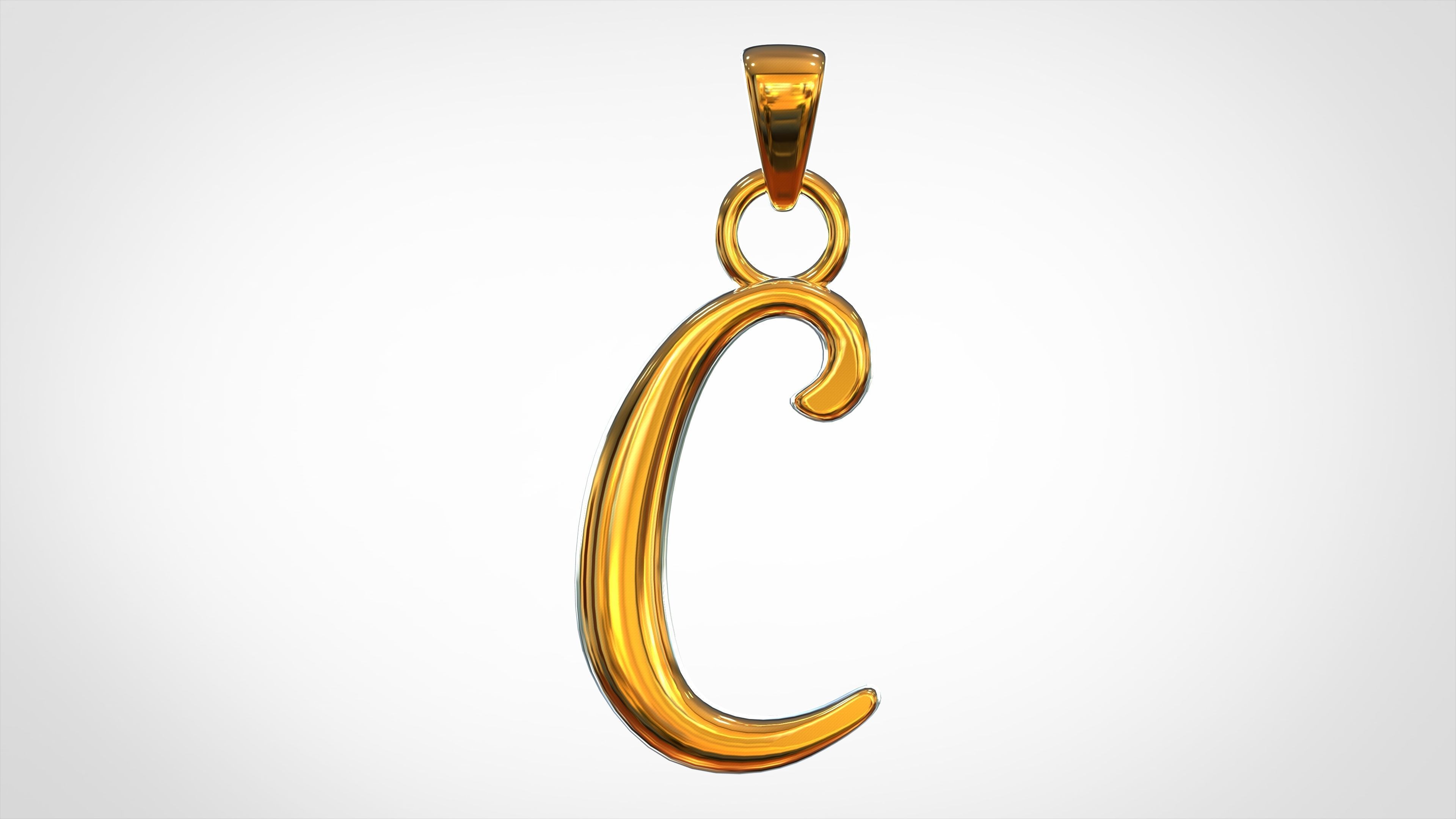 Nautilus Pompilius Font C Pendant 3D print model_1