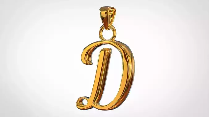 Nautilus Pompilius Font D Pendant 3D print model