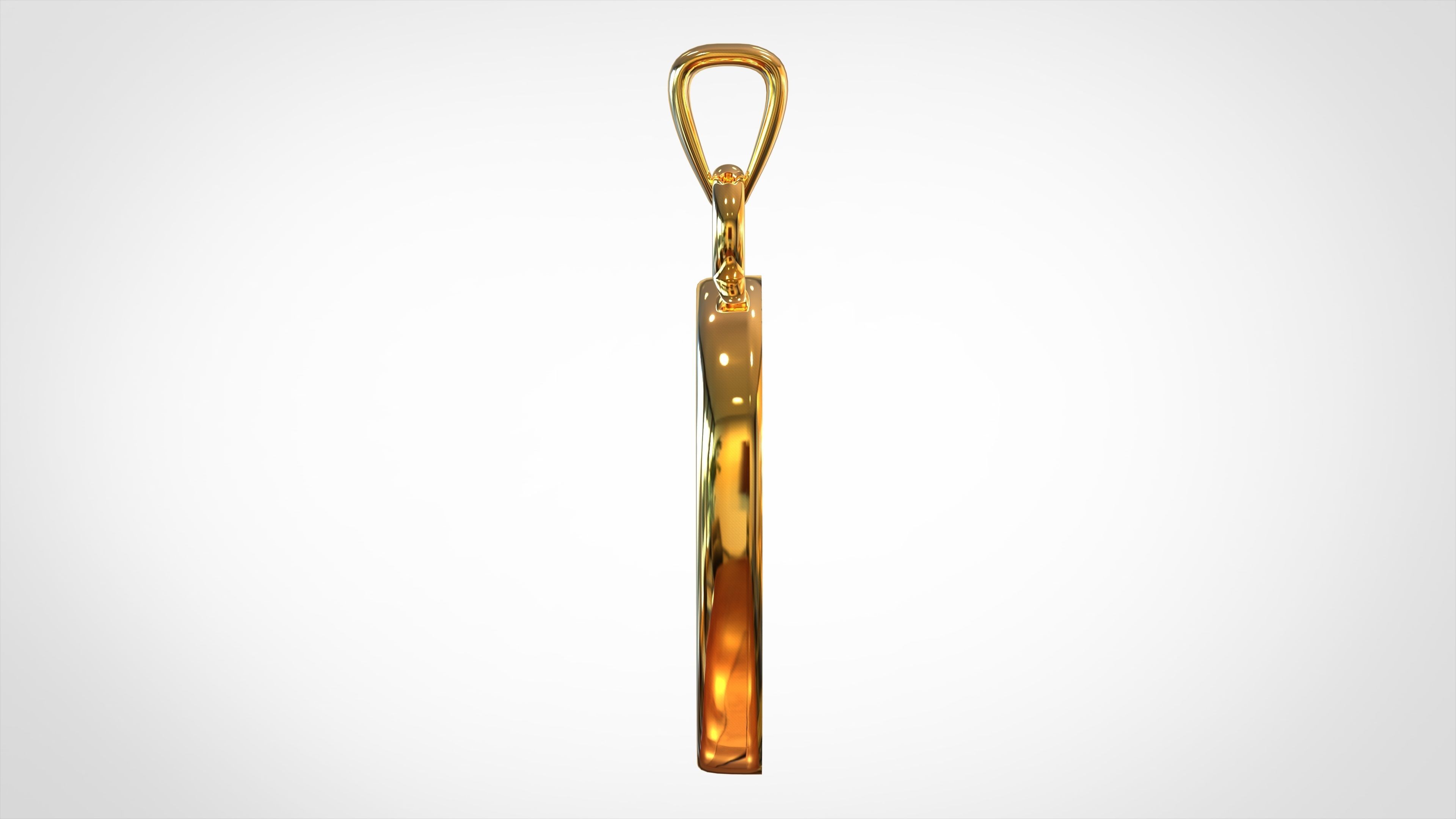 Nautilus Pompilius Font D Pendant 3D print model_2