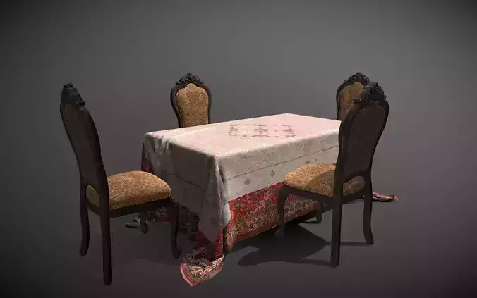 Table and Chair