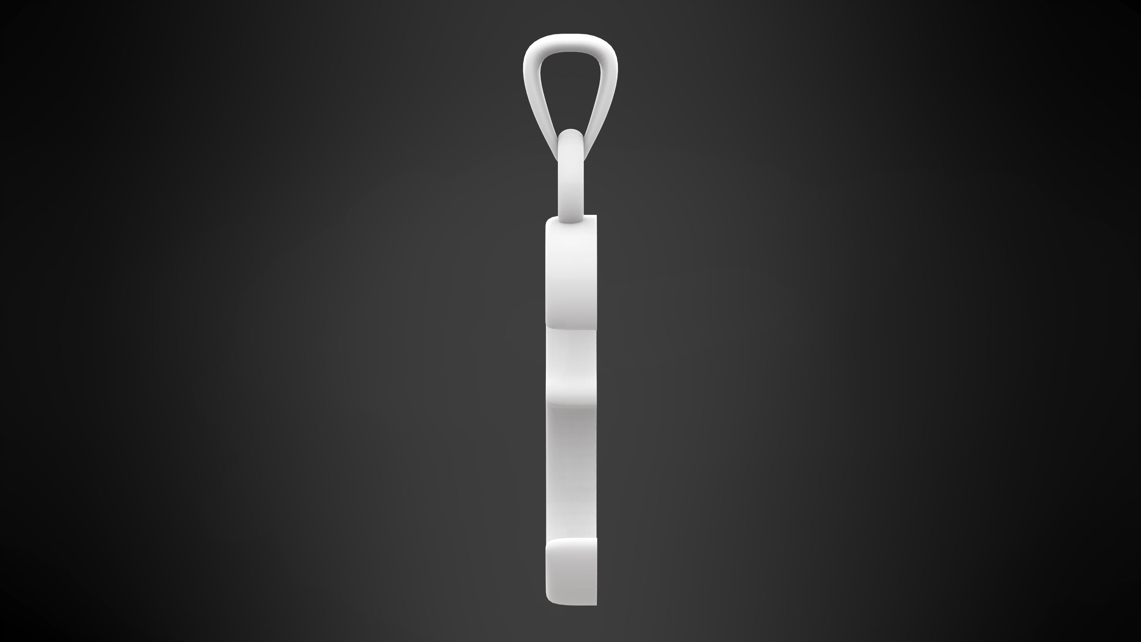Nautilus Pompilius Font E Pendant 3D print model_6