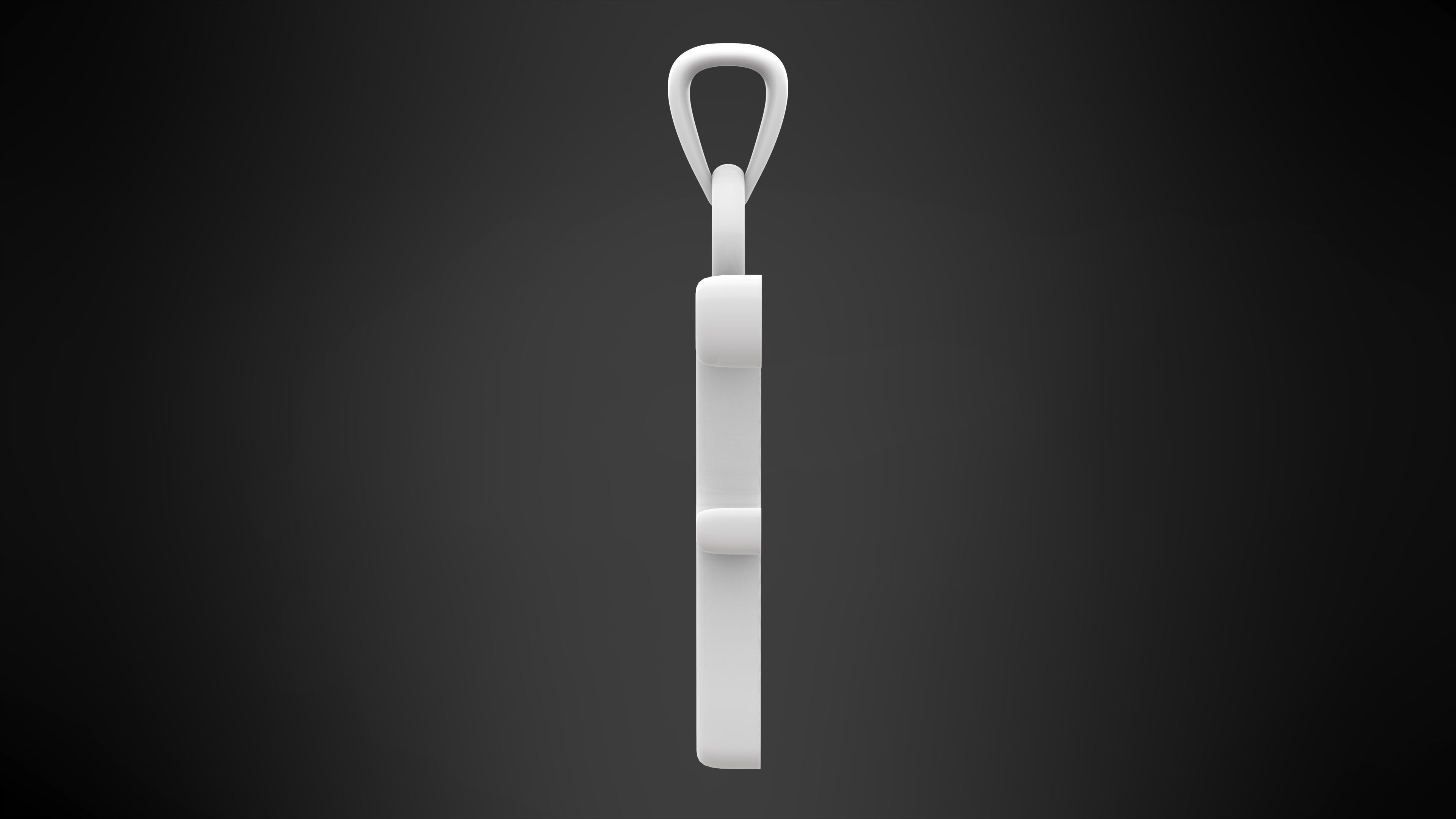 Nautilus Pompilius Font F Pendant 3D print model_6