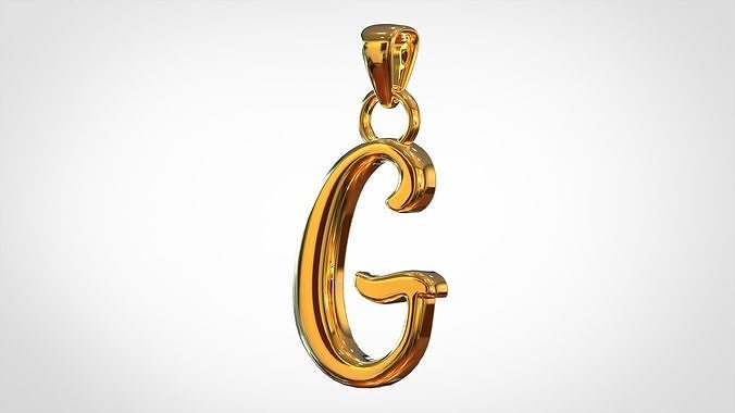 Nautilus Pompilius Font G Pendant 3D print model