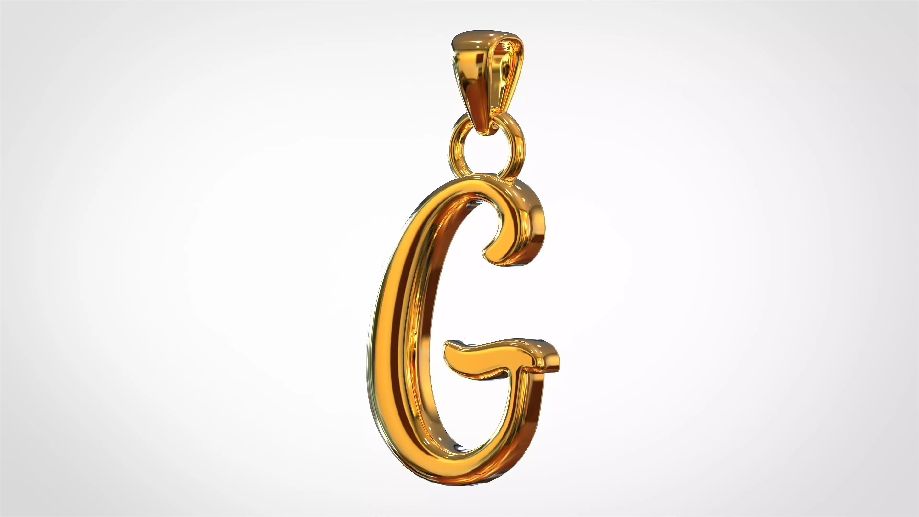 Nautilus Pompilius Font G Pendant 3D print model_0
