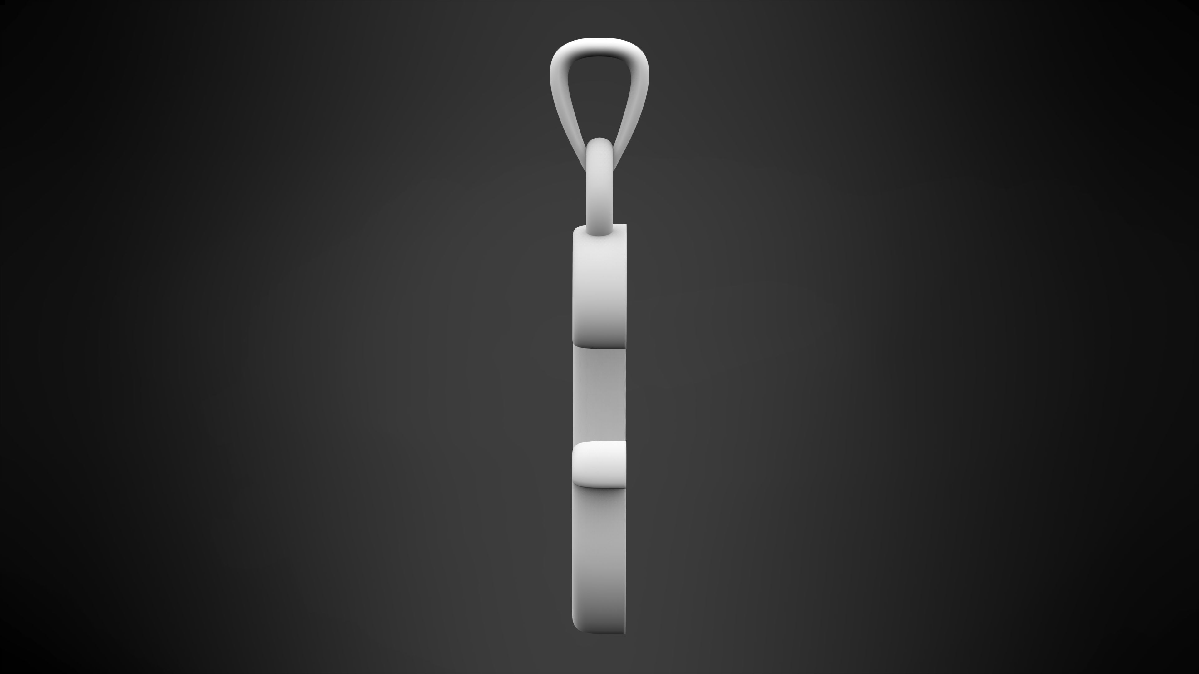 Nautilus Pompilius Font G Pendant 3D print model_6
