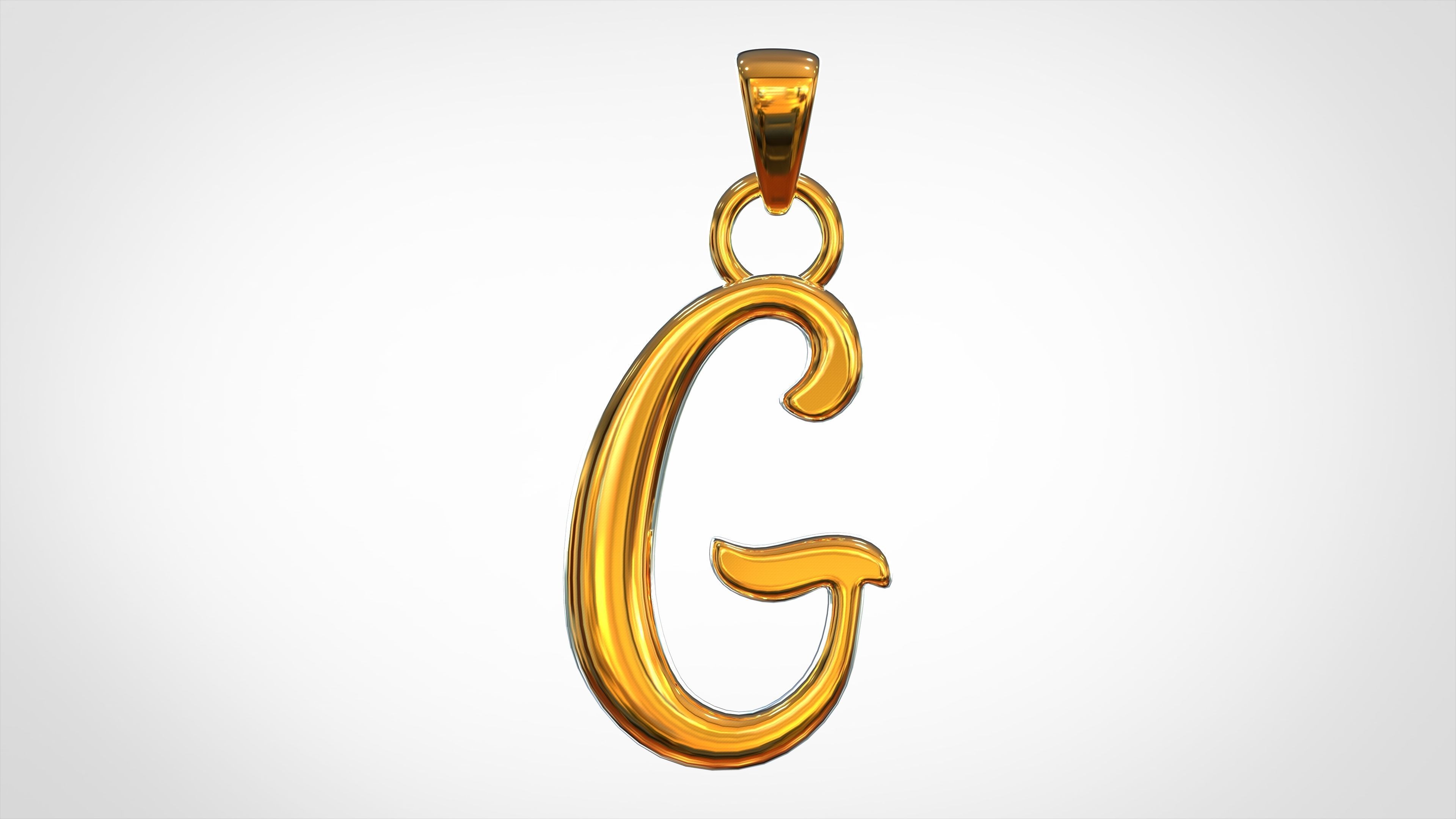 Nautilus Pompilius Font G Pendant 3D print model_1