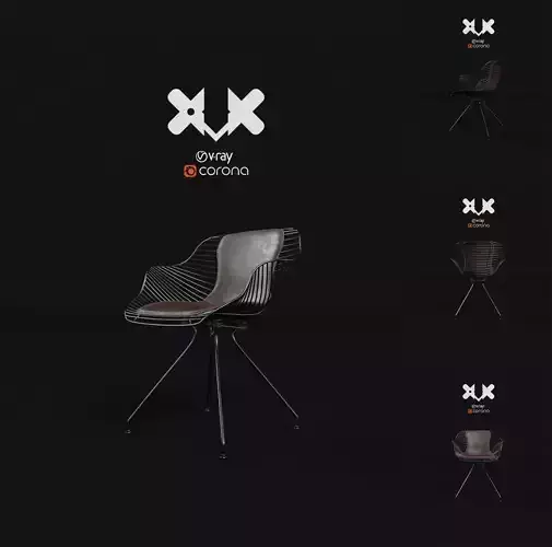 Hamila gyro chair 3D model