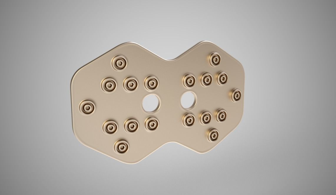 Authentic Drawstring Buckle 3D print model_9