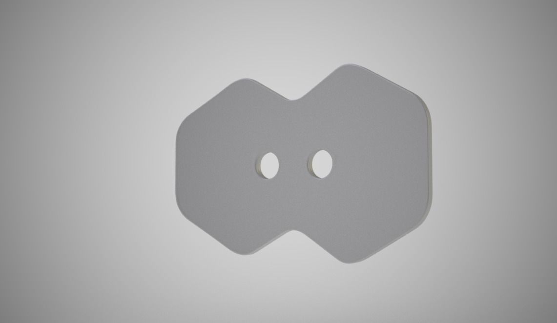 Authentic Drawstring Buckle 3D print model_2