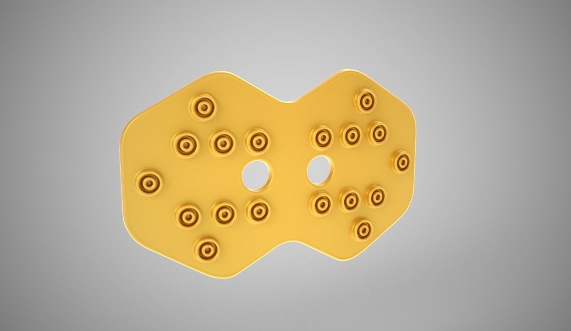 Authentic Drawstring Buckle 3D print model_6