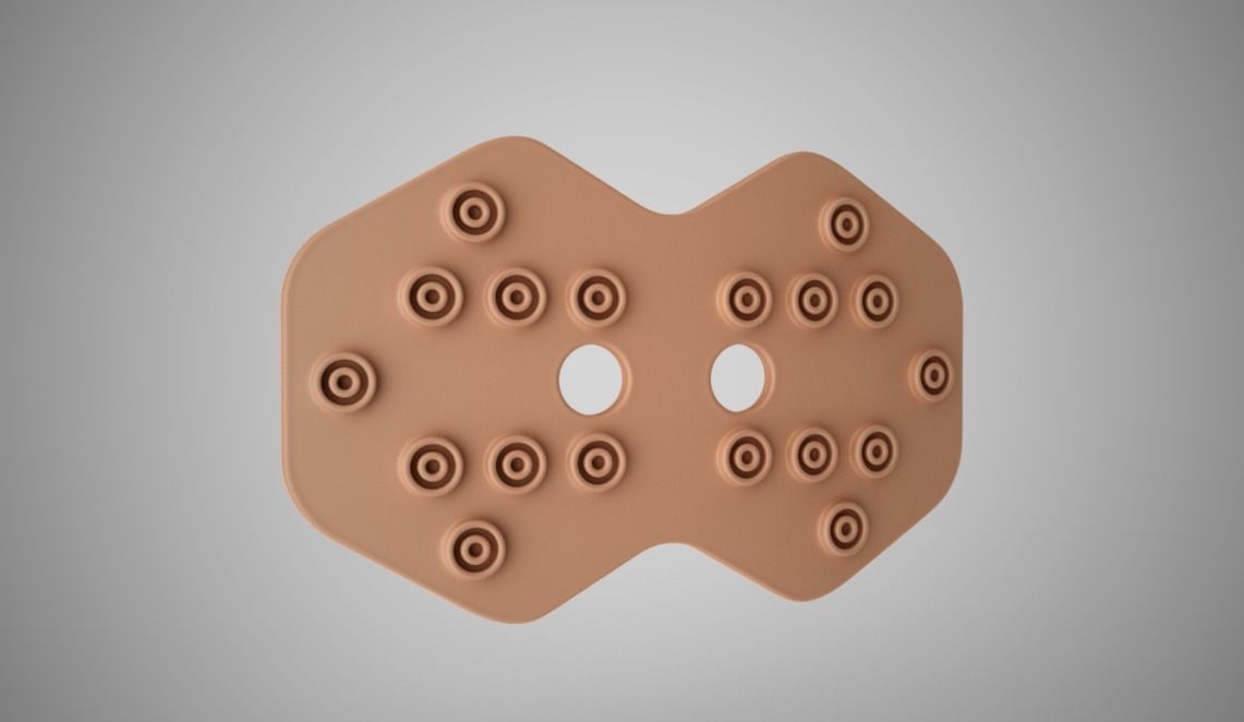 Authentic Drawstring Buckle 3D model 3D printable | CGTrader