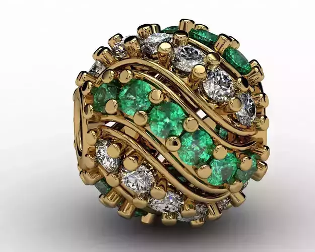 DIAMOND STONE BALLS PRINTABLE WITH CAM MACHINE