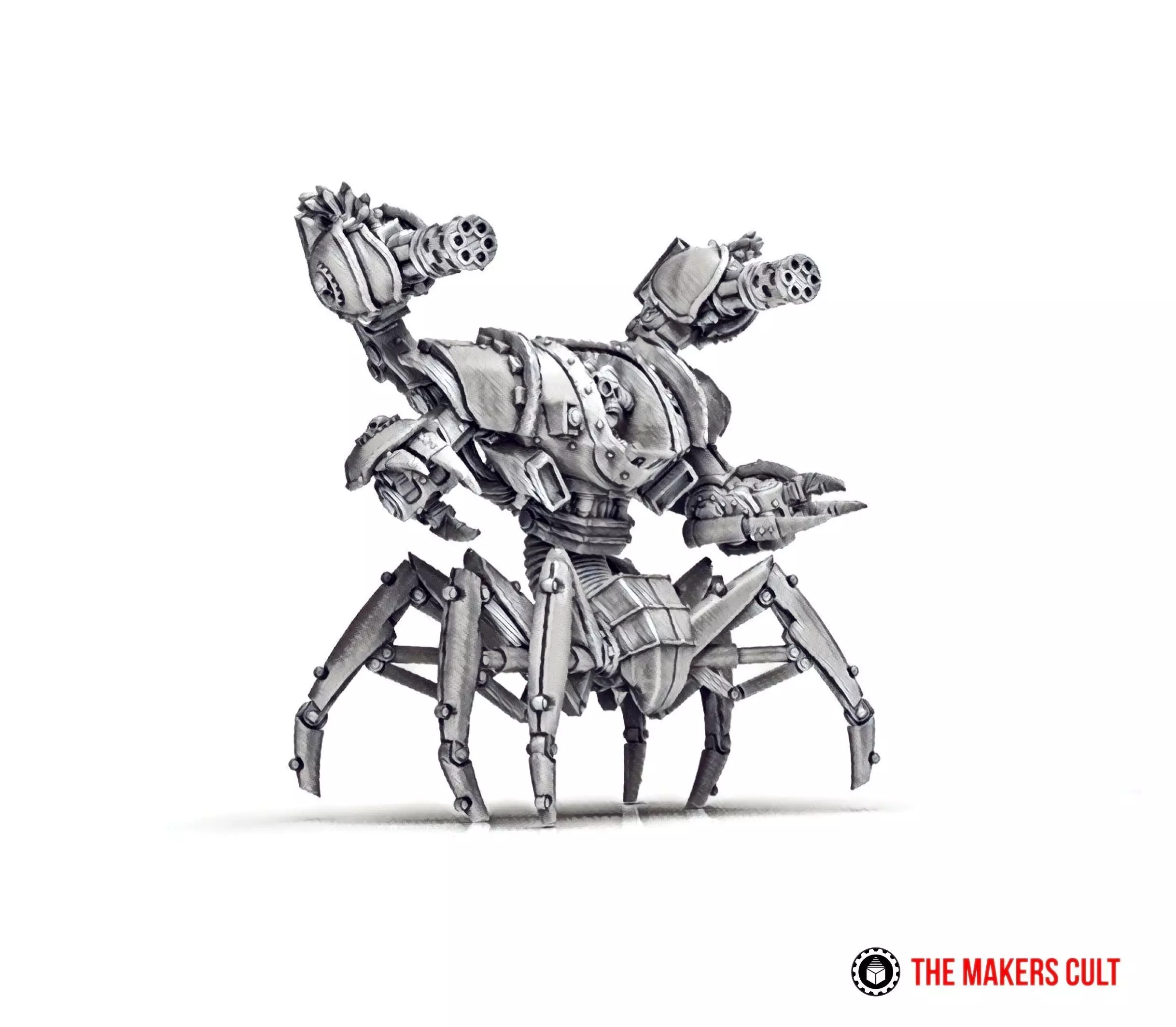 Dark Techno Carcinax Automata 3D print model_0